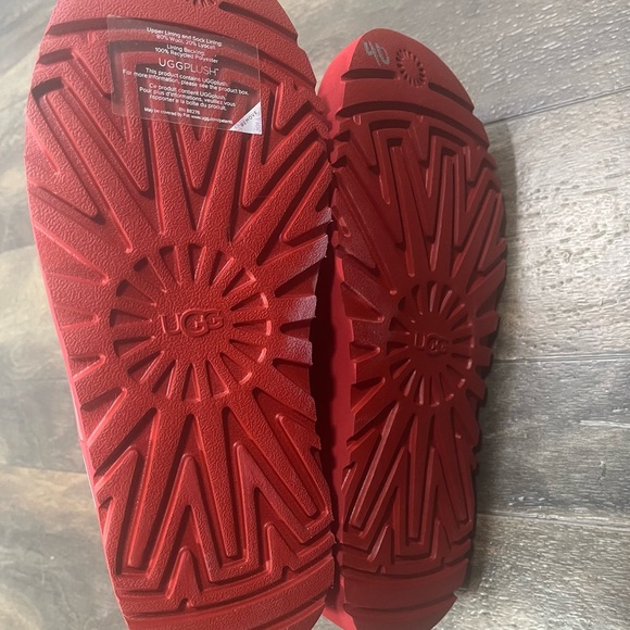 New UGG CLASSIC CLEAR MINI LAVA FLOW WATERPROOF SHEEPSKIN ANKLE BOOT, Size 8 - Picture 7 of 8